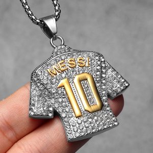 Collar Messi GOAT Acero Premium 316L
