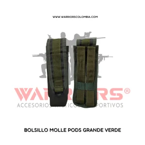 BOLSILLO MOLLE PODS GRANDE VERDE