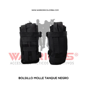 BOLSILLO MOLLE TANQUE NEGRO