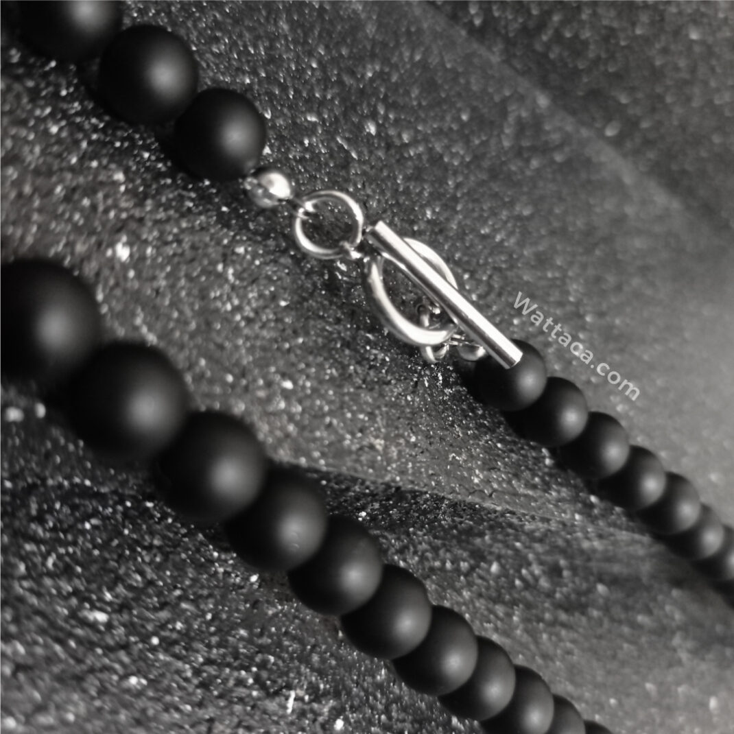 Collar Essential Masculino Onix Mate - Imagen 4