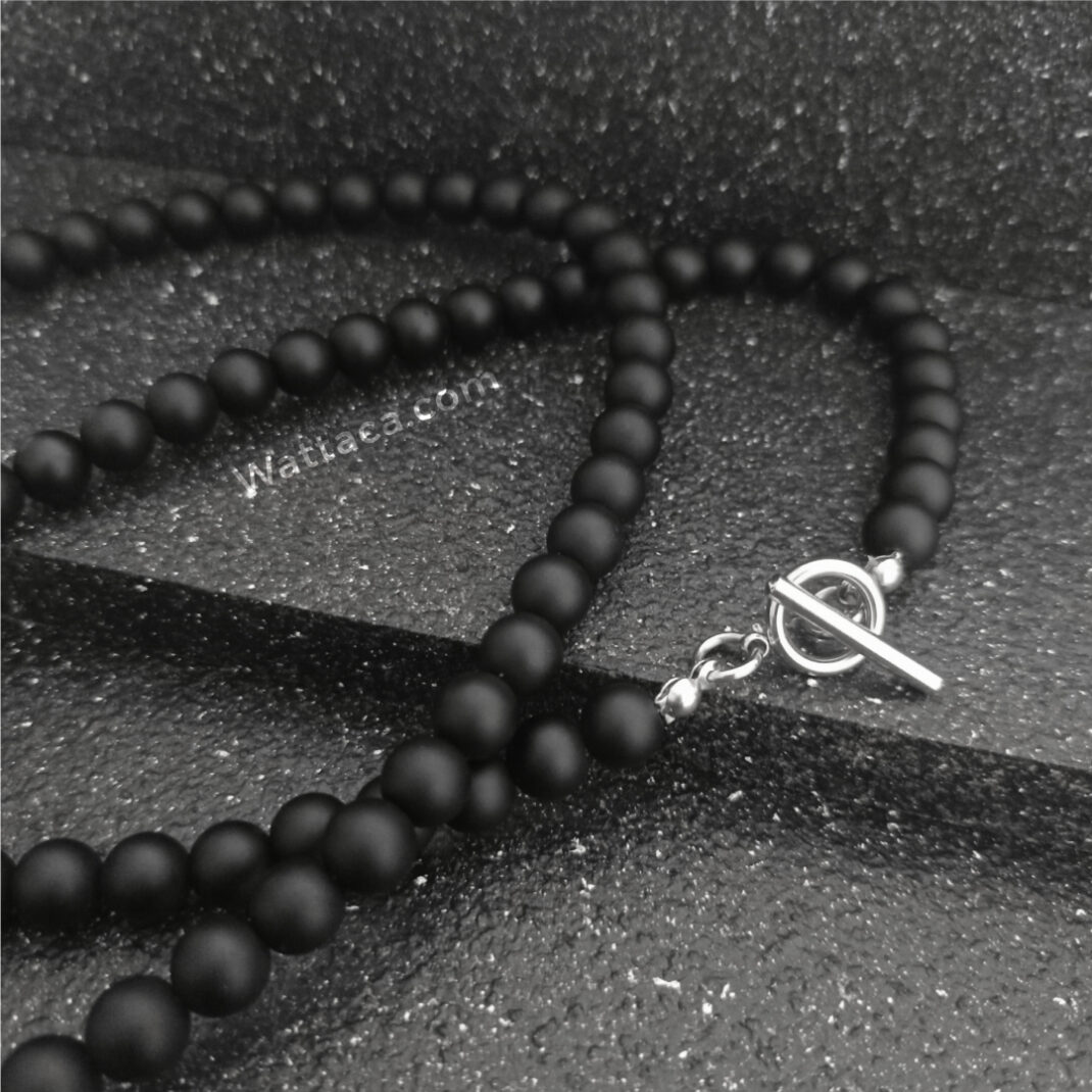 Collar Essential Masculino Onix Mate - Imagen 5