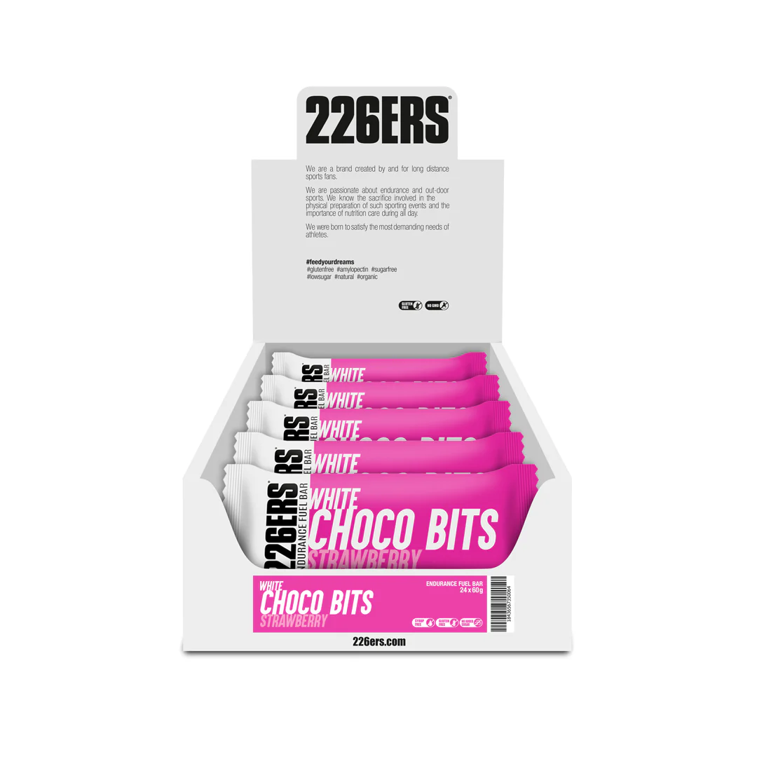 BOX - 24 ENDURANCE FUEL BAR CHOCO BITS - Imagen 2