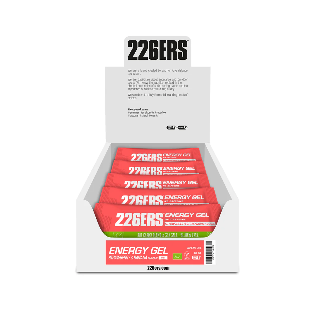 BOX - 40 STICKS ENERGY GEL 25g - Imagen 3