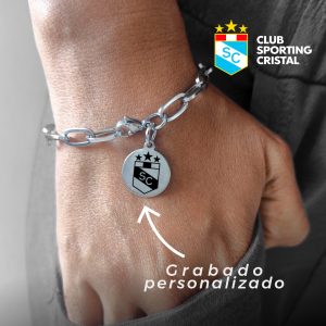 Pulsera Club Sporting Cristal Acero Inoxidable – Colección Personalizados
