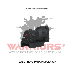 LASER ROJO PARA PISTOLA G17