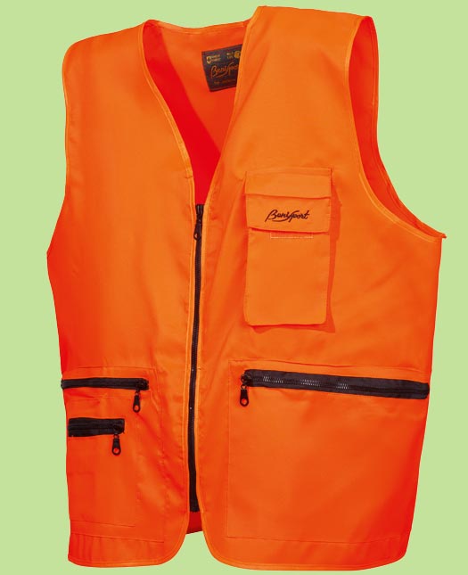 CHALECO NARANJA FOSFORITO 734 BENISPORT - Imagen 2