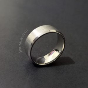 Anillo Essential Mate Acero Inoxidable