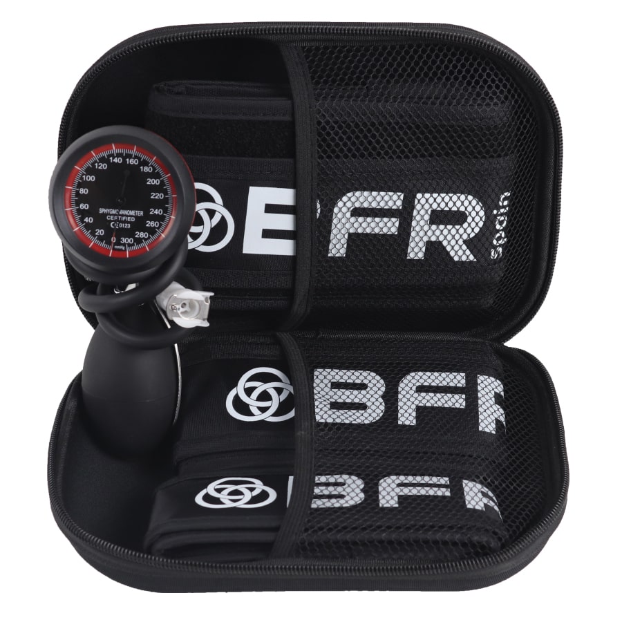 Pack Bandas de oclusión de entrenamiento BFR, bandas de resistencia de 23 y 36 kg y mancuernas de 3 kg - Imagen 6