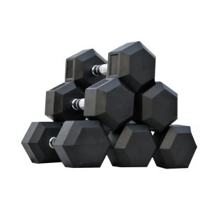 Set de Mancuernas Hexagonales de 4 kg a 20kg