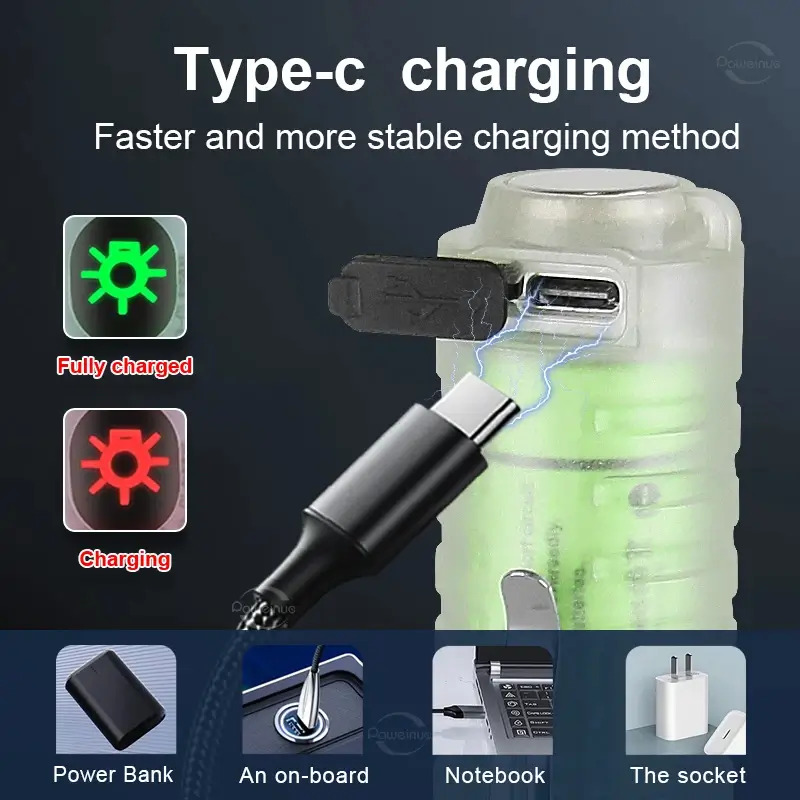 Linterna Transparente Grande Iman - Imagen 4