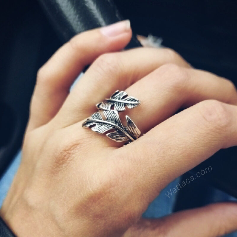 Anillo Alas de Ángel – Acero Premium 316L - Imagen 5