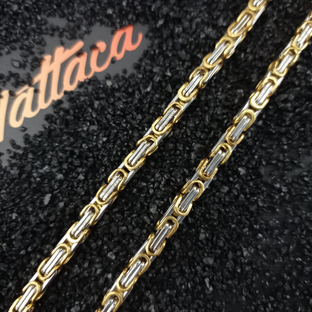 Collar Cruz Salvador Acero Inoxidable 316L - Imagen 4