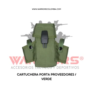 CARTUCHERA PORTA PROVEEDORES / VERDE