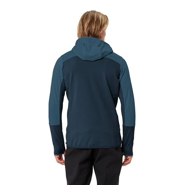Men’s Monviso Hooded Grid Fleece Jacket - Imagen 5