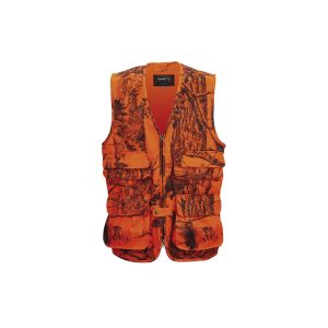 Chaleco Becada Camo Naranja Alta Visibilidad