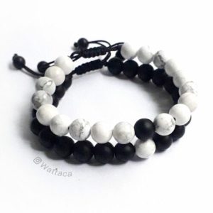 Pack para parejas Distancia Onix Howlita Ajustables