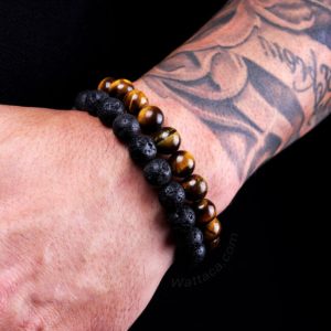 Pack Pulseras Ojo de Tigre Volcánica