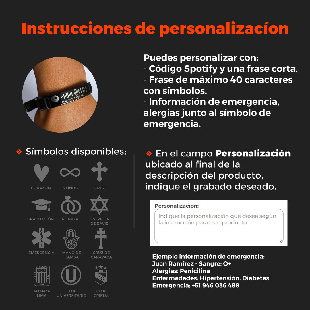 Pulsera Spotify Acero Inoxidable – Colección Personalizados - Imagen 3