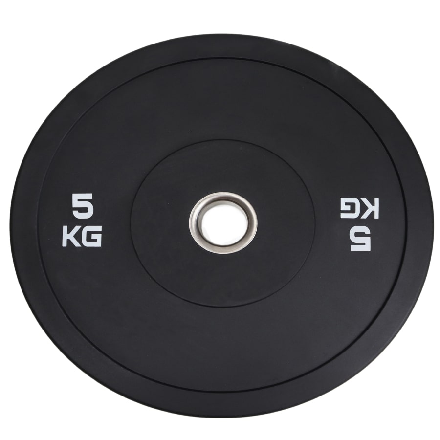 Disco olímpico bumper de halterofilia 5 a 25 kg