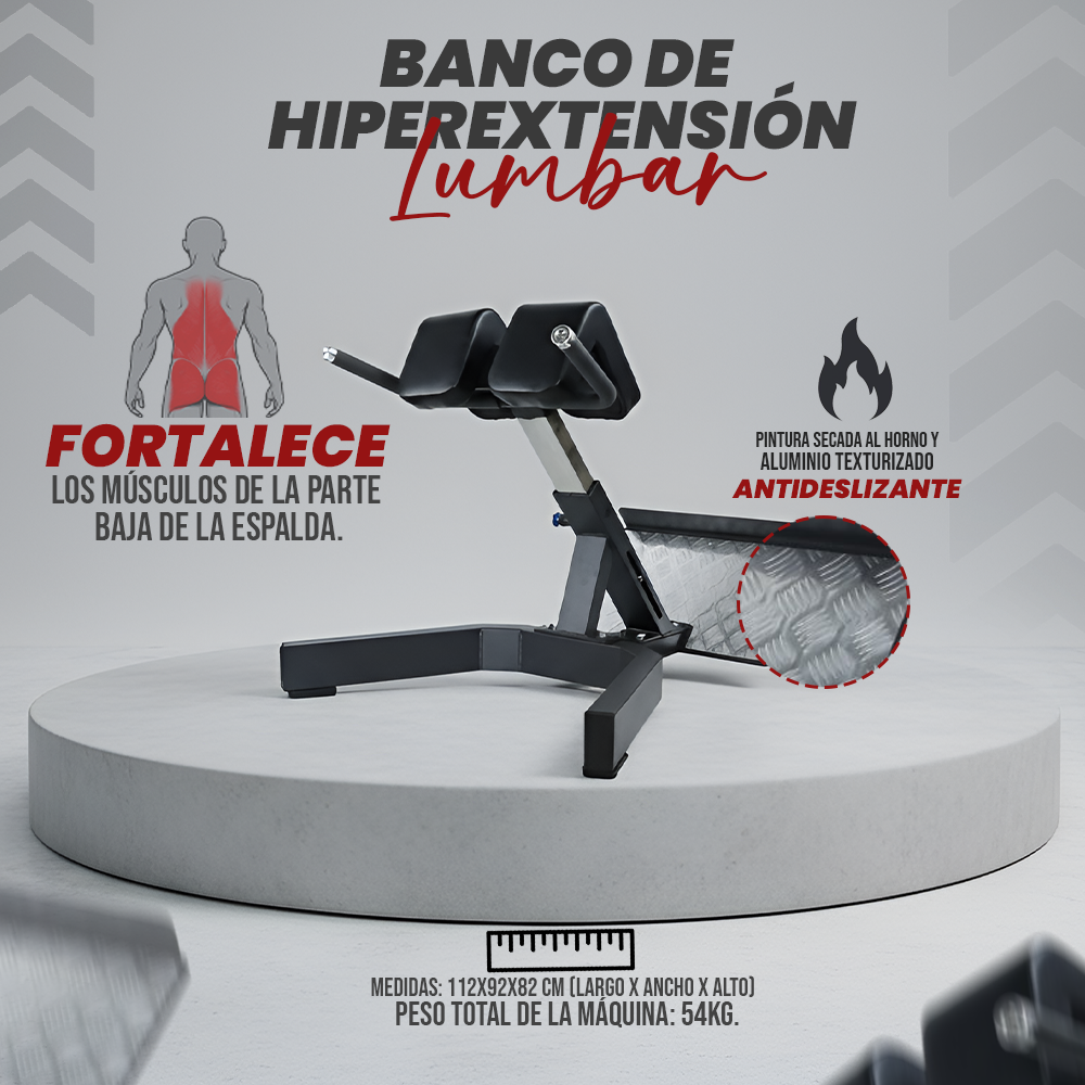 Banco de hiperextensión lumbar - Imagen 6