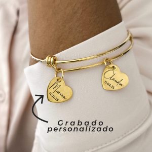 Brazalete Cuore Acero Inoxidable – Colección Personalizados