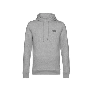 SUDADERA CORPORATIVA CON CAPUCHA - Color Gris