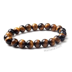Pulsera Ojo de Tigre 8mm