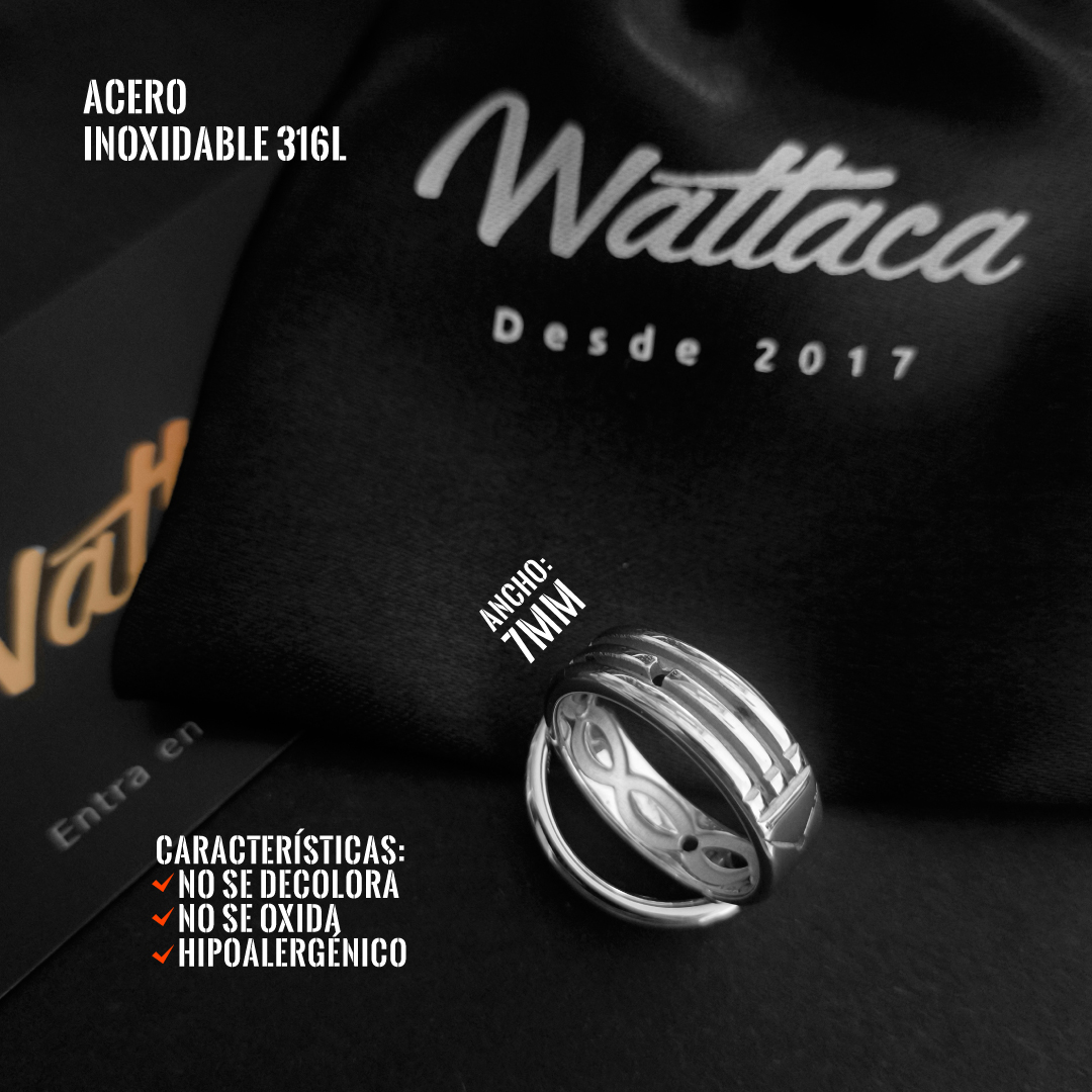 Anillo Atlante Acero Premium 316L - Imagen 4