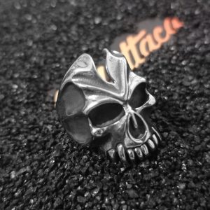 Anillo Broken Skull Acero Inoxidable 316L