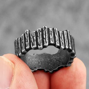 Anillo Gerd Vintage Acero Inoxidable 316L