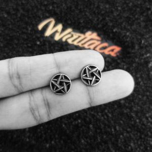 Par de Aretes Stella Acero Inoxidable