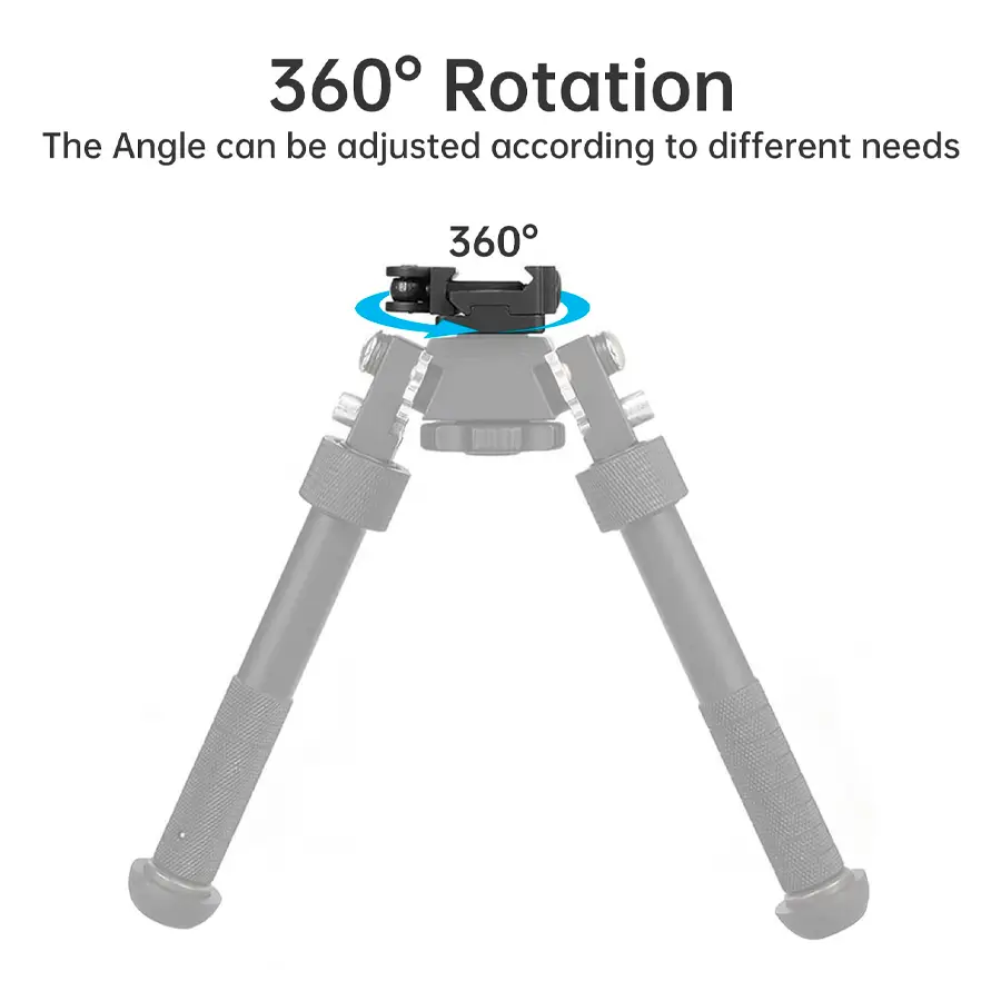 Bipode Con Grip Aluminio - Imagen 6