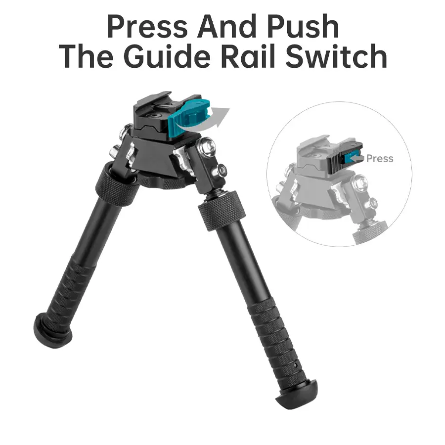 Bipode Con Grip Aluminio - Imagen 7