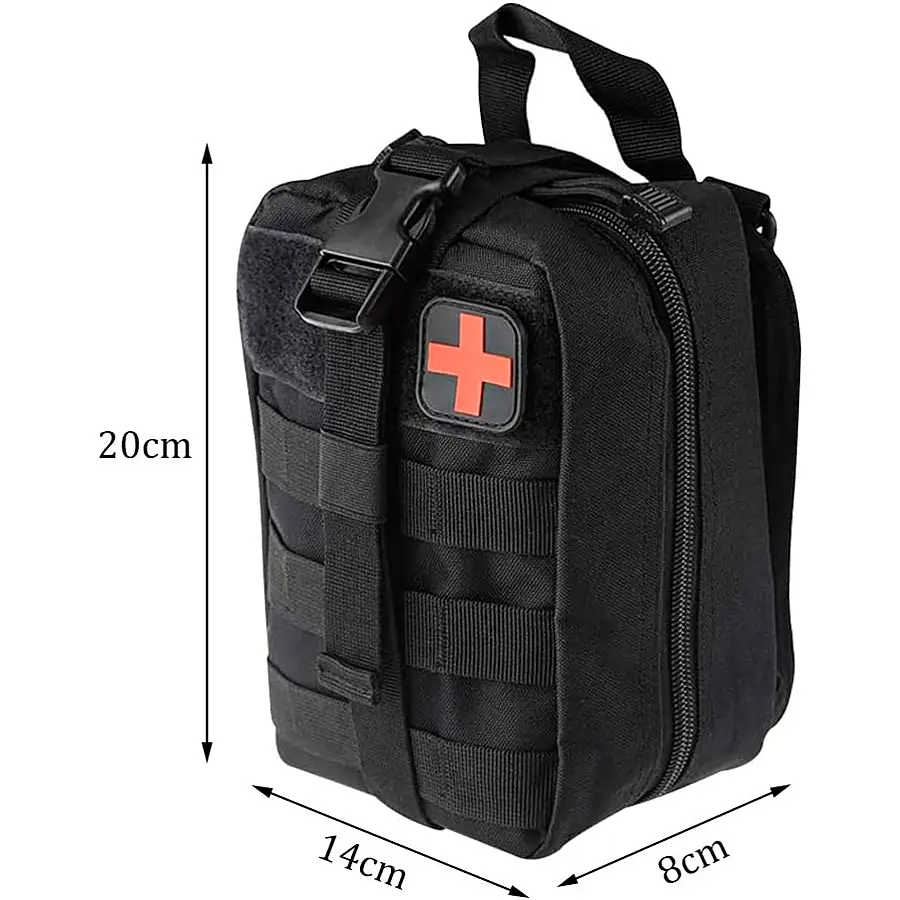 Bolso Botiquin Molle KAKI - Imagen 7