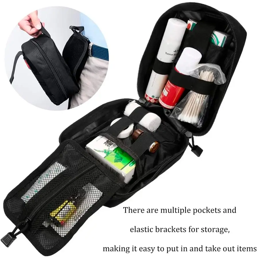 Bolso Botiquin Molle KAKI - Imagen 9