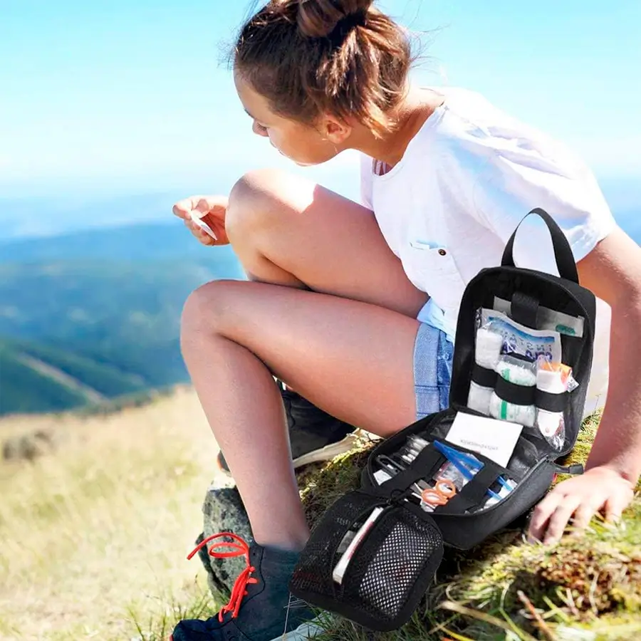 Bolso Botiquin Molle KAKI - Imagen 8