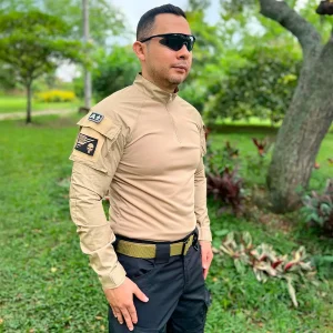 Buzo Tactico Combat Beige