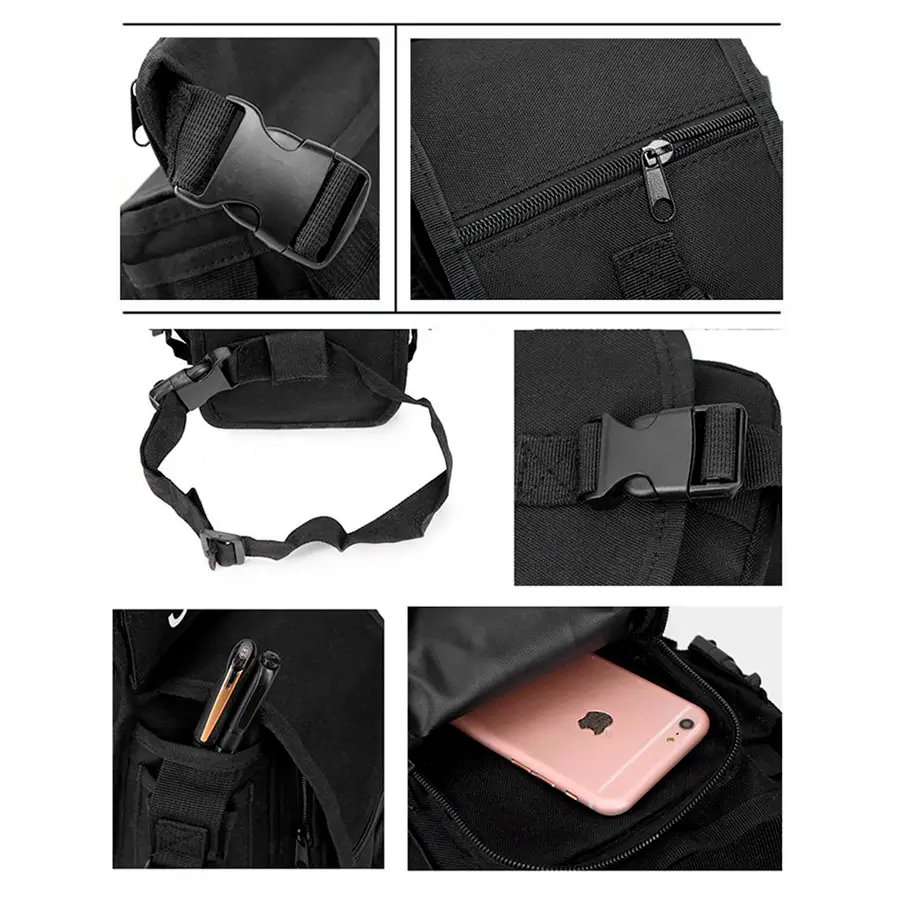 CANGURO PIERNERO IMP SWAT NEGRO - Imagen 6