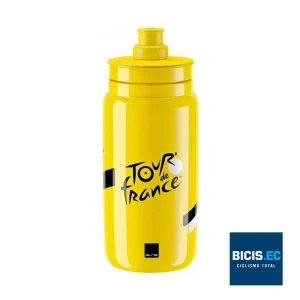 Caramañola ELITE FLY TOUR DE FRANCIA 550ml amarilla