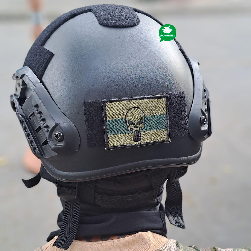 Casco Tactico Asalto Rapido ACH Corto Negro - Imagen 3