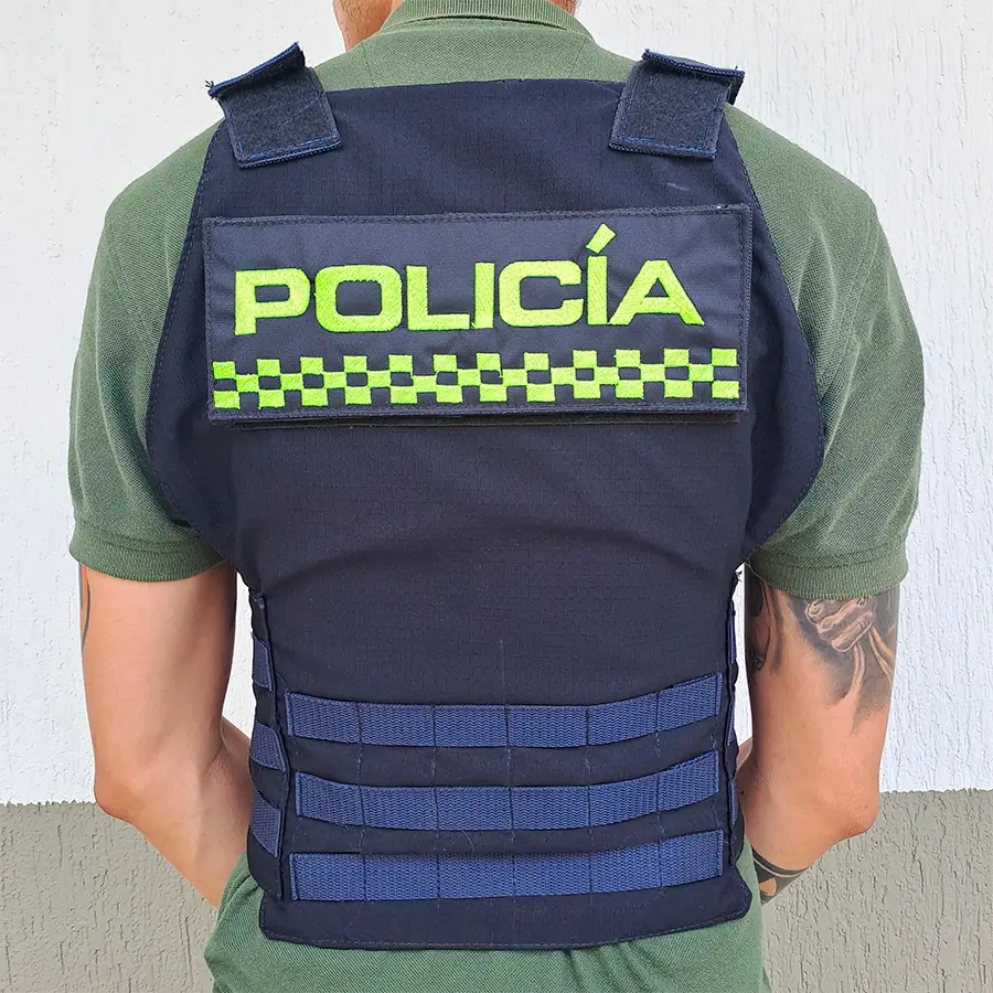 Chaleco Policia Orion Azul Lafayette - Imagen 3