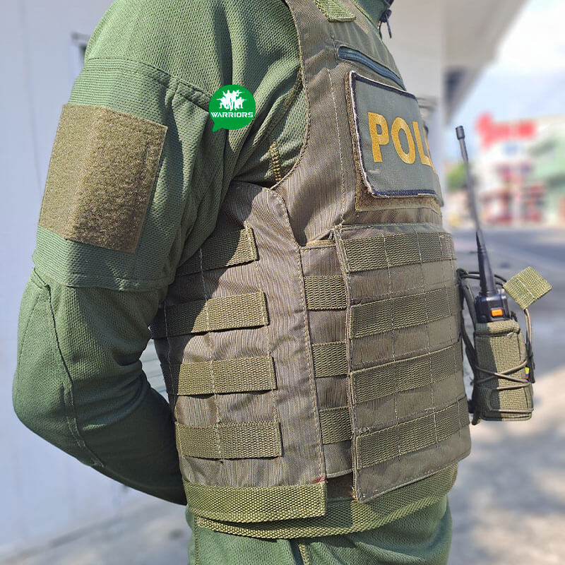 Chaleco tactico police Verde - Imagen 3