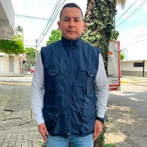 Chaleco Tipo Escolta Azul