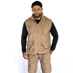 Chaleco Tipo Escolta Beige