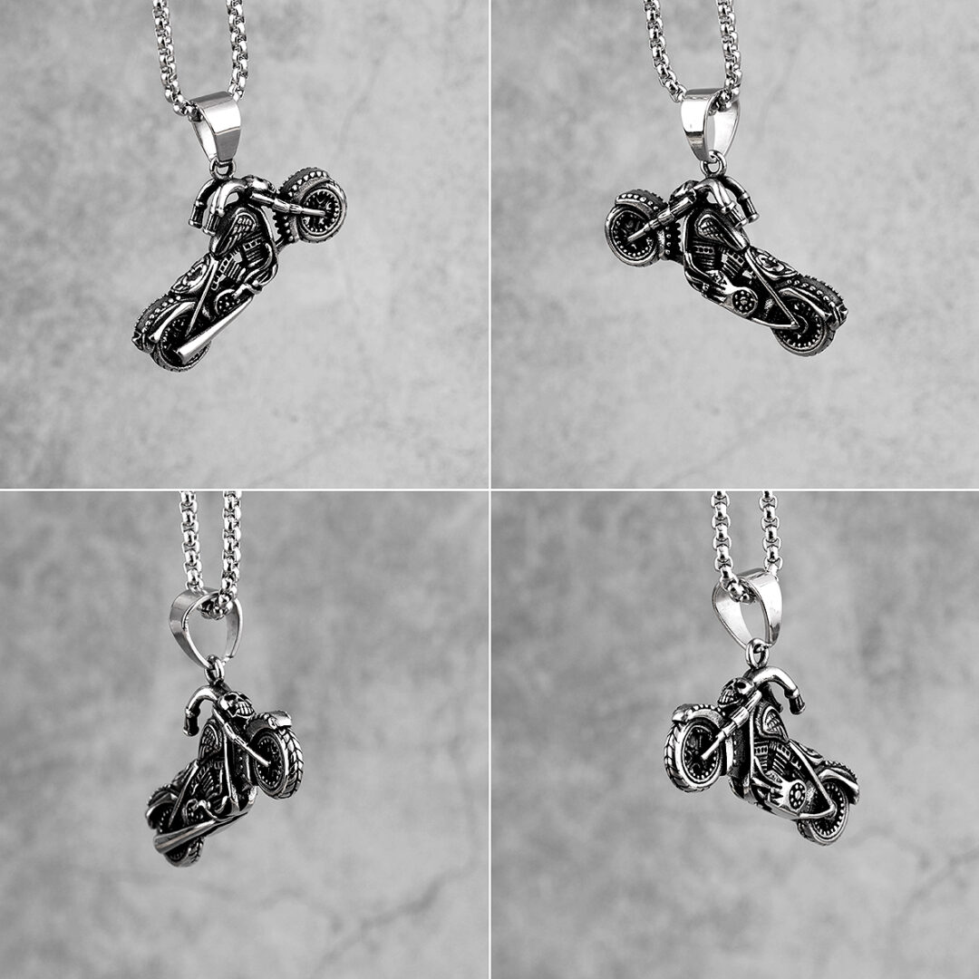 Collar Biker Acero Inoxidable 316L - Imagen 4