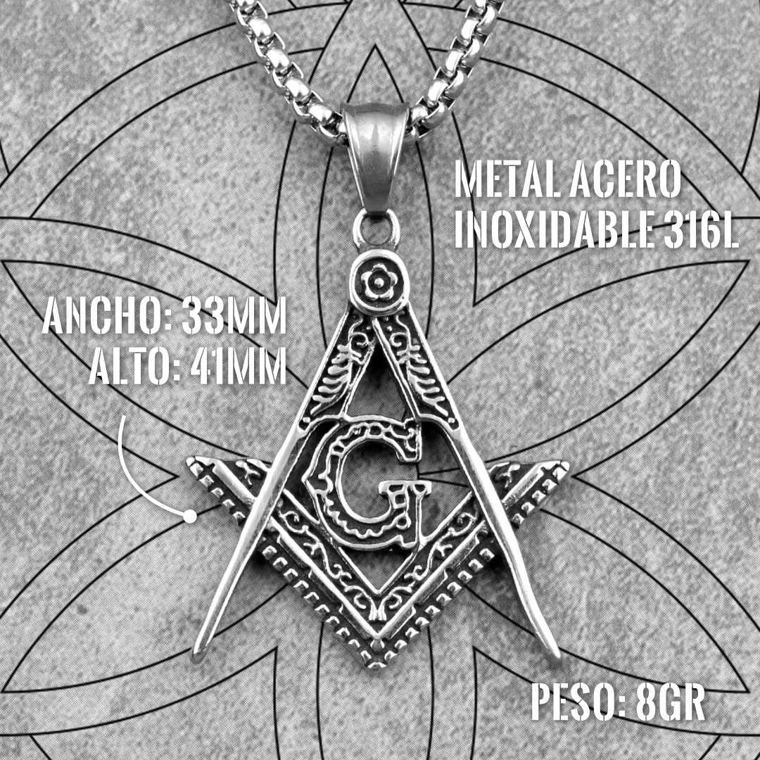 Collar Mason Acero Quirúrgico 316L - Imagen 3