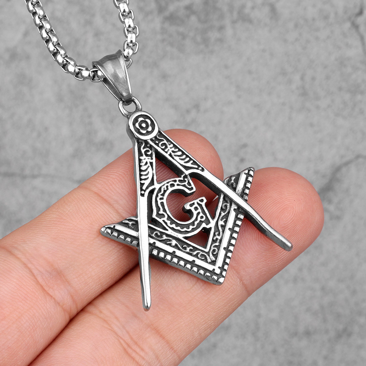 Collar Mason Acero Quirúrgico 316L