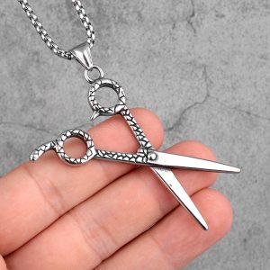 Collar Barber Scissors Acero Premium 316L