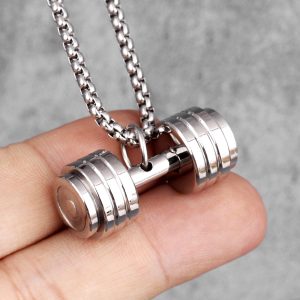 Collar Power Dumbbell Acero Premium 316L