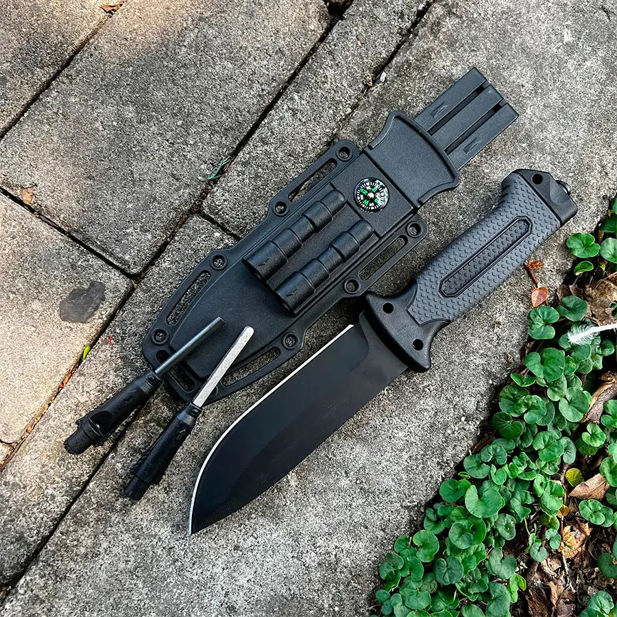 Cuchillo Brujula 4018B Gris - Imagen 3